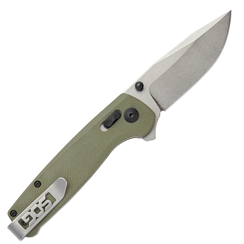 Нож складной Terminus XR (сталь D2, рук. зелен. G10)