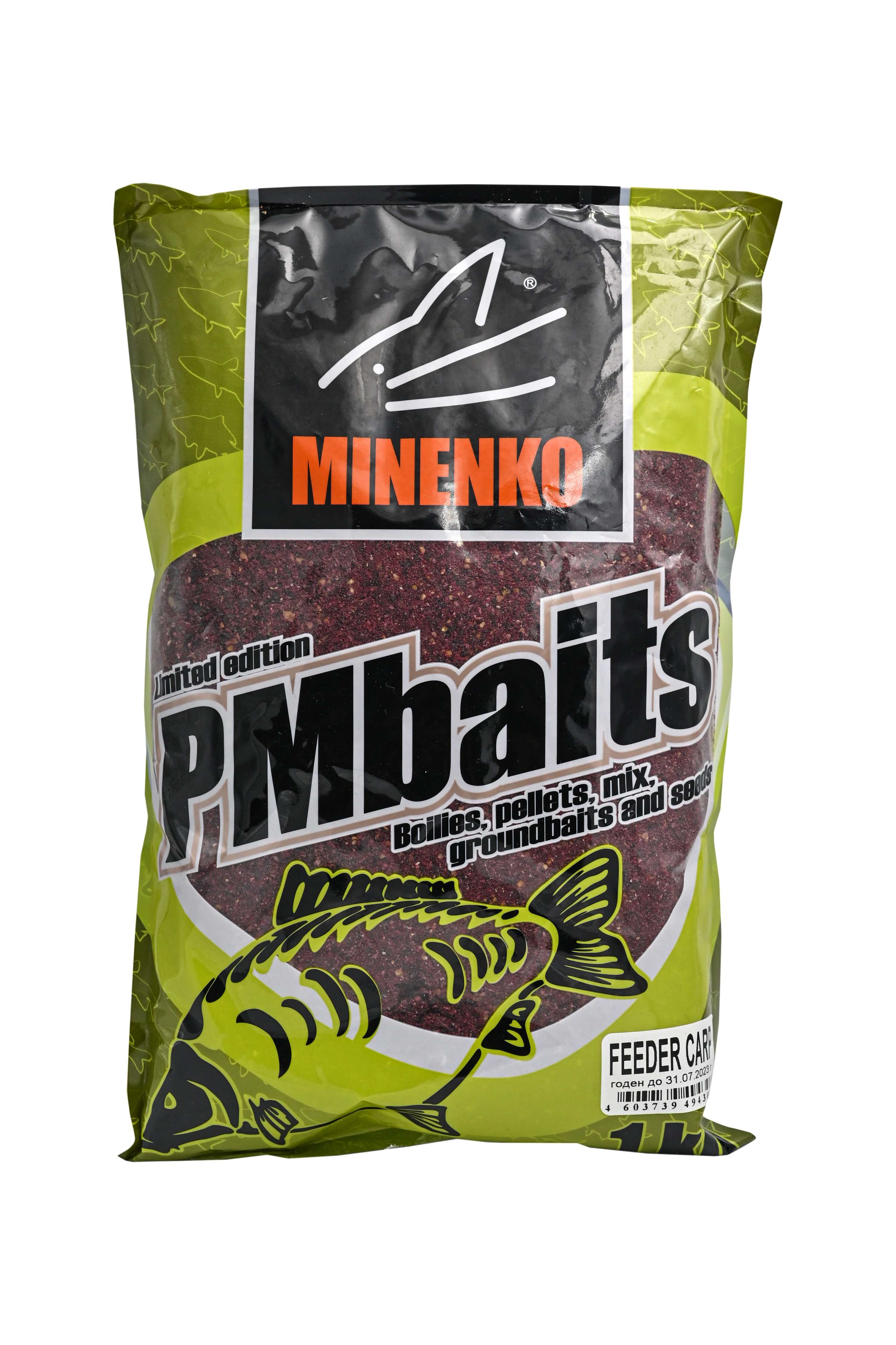 Прикормка Minenko Groundbaits Feeder Carp, 1кг